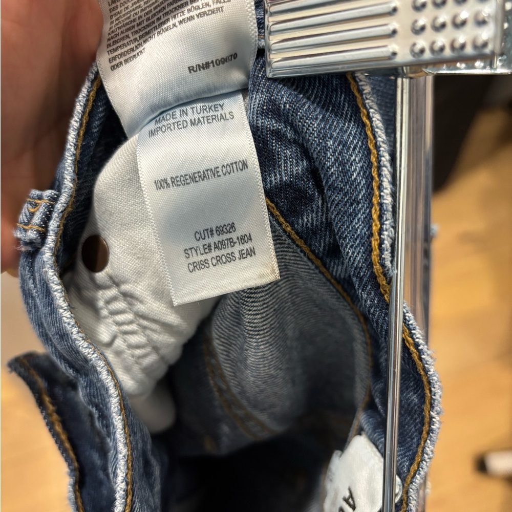 Agolde criss cross jeans 28 - Picture 5 of 7
